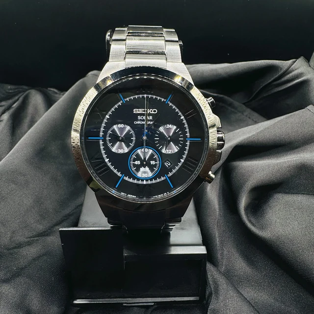Reloj Negro Seiko