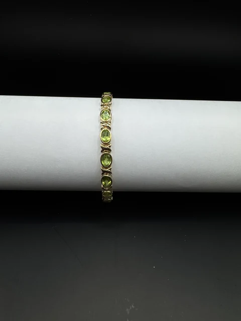 Brazalete circonia verde